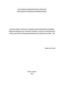 faculdades integradas pedro leopoldo mestrado profissional em