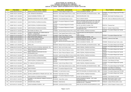 primeira lista - Justiça Federal do Rio Grande do Sul