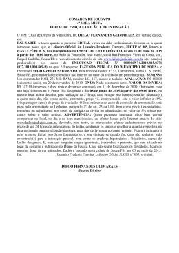 edital na &iacute;ntegra - Leandro Prudente