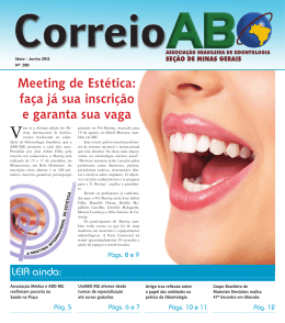 Edi&ccedil;&atilde;o n&ordm; 280 MAIO - JUNHO / 2011 - ABO-MG