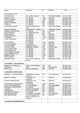 CONFIRA A LISTA DE ASSOCIADOS Clique na imagem e confira a