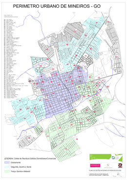 plano de gest&atilde;o integrada de res&iacute;duos s&oacute;lidos de mineiros