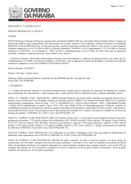 Pregão presencial 06/2015