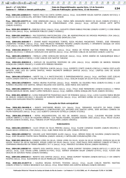 Ano 6 &ndash; n&ordm; 110/2014 Data de Disponibiliza&ccedil;&atilde;o: quarta