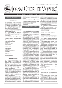 jomjornal - Prefeitura Municipal de Mossor&oacute;