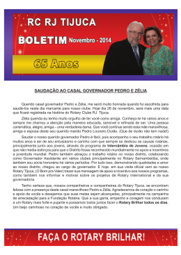 Boletim - Ano 65 - N&ordm; 5 - 30/11/2014