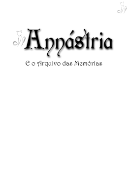 E o Arquivo das Mem&oacute;rias