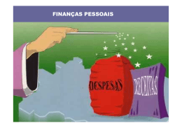 FINAN&Ccedil;AS PESSOAIS