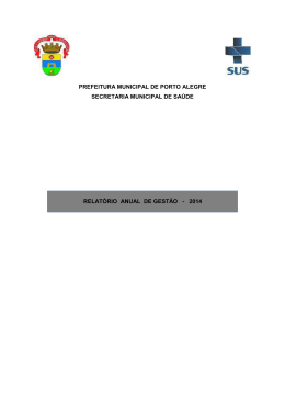 PREFEITURA MUNICIPAL DE PORTO ALEGRE