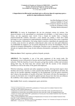 A Import&acirc;ncia da diferencial conceitual entre os diversos