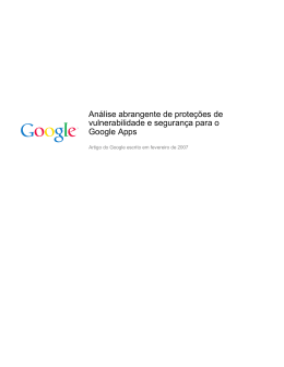 An&aacute;lise abrangente de prote&ccedil;&otilde;es de vulnerabilidade
