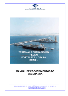 Manual de Procedimentos - Cearáportos