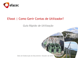 Como Gerir Contas de Utilizador