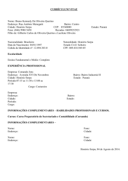 Baixar Curr&iacute;culo