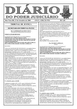 EDI&Ccedil;&Atilde;O 3931.pmd - Di&aacute;rio da Justi&ccedil;a Eletr&ocirc;nico - TJRR