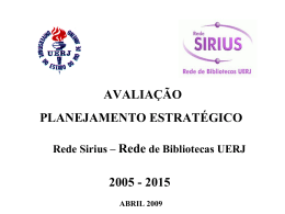 Apresenta&ccedil;&atilde;o do PowerPoint - Rede Sirius