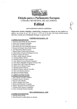 ver documento - União das Freguesias de Alcanena e Vila Moreira