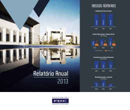 relatório Anual 2013 - Fundação Dom Cabral