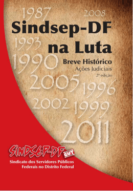 sindsep-df na luta - cartilha do jur&iacute;dico