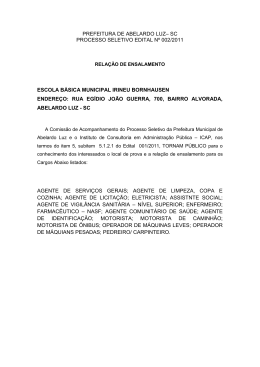 ensalamento - e b m irineu bornhausen