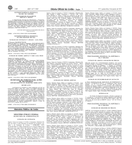 Documento Assinatura do contrato com o