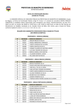 PREFEITURA DO MUNIC&Iacute;PIO DE MARIBONDO