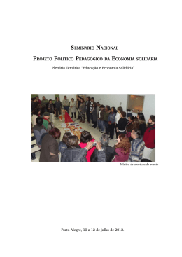 semin&aacute;rio nacional projeto pol&iacute;tico pedag&oacute;gico da