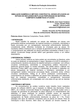 13&ordf; Mostra da Produ&ccedil;&atilde;o Universit&aacute;ria SIMULA&Ccedil;&Atilde;O NUM&Eacute;RICA E