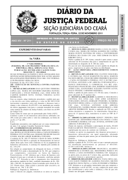 EXPEDIENTES DAS VARAS 3,00 1a. VARA