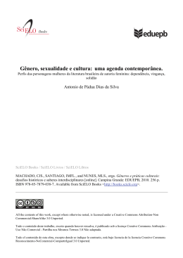 G&ecirc;nero, sexualidade e cultura: uma agenda