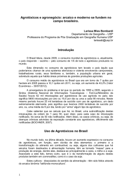 Agrotoxico e Agronegocio - Larissa Bombardi