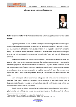 DI&Aacute;LOGOS SOBRE A REVOLU&Ccedil;&Atilde;O FRANCESA