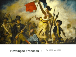 Revolução Francesa ! - Anglo Vargem Grande