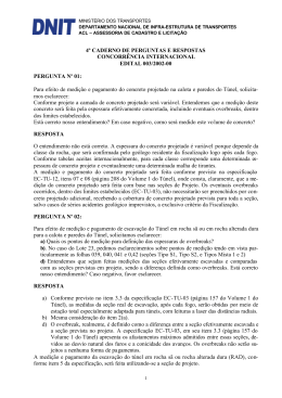 4&ordm; Caderno de Perguntas e Respostas