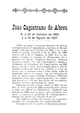 João Capistrano de Abreu