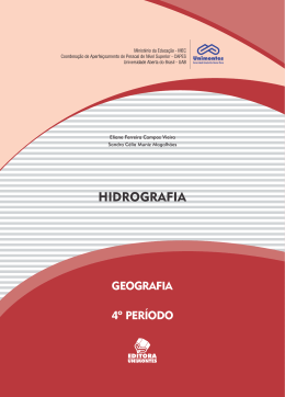hidrografia - EAD Unimontes - Universidade Estadual de Montes