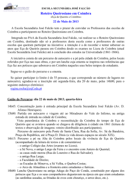 E&ccedil;a de Queir&oacute;s e Coimbra