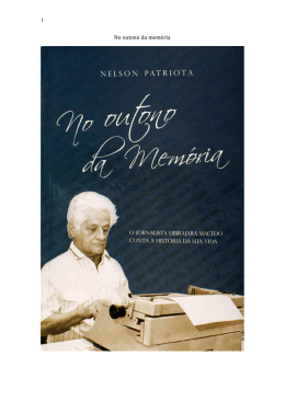 1 No outono da mem&oacute;ria
