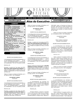 Atos do Executivo