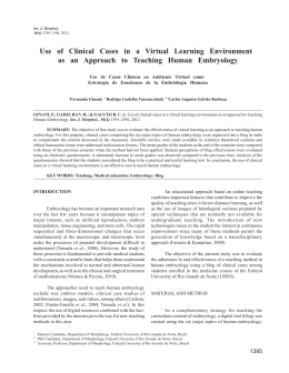 Use of Clinical Cases in a Virtual Learning Environment as