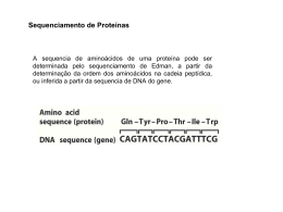 Sequenciamento de Proteínas