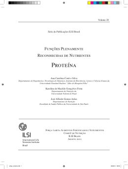 PROTE&iacute;NA - International Life Sciences Institute