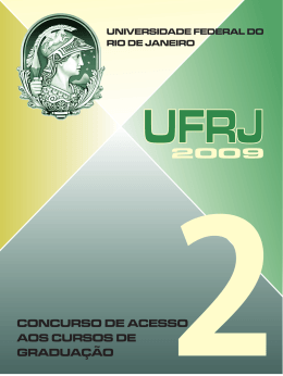 Prova UFRJ - 2009