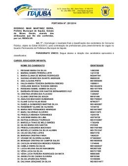 PORTARIA N&ordm;: 291/2014 RODRIGO IMAR MARTINEZ RIERA