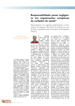 Responsabilidade penal negligen - Morais Leit&atilde;o, Galv&atilde;o Teles