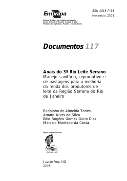 Documentos 117 - Embrapa Gado de Leite