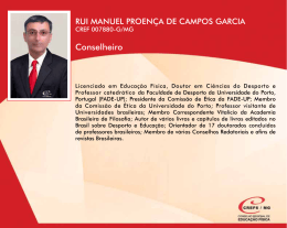 Rui Manuel Proença de Campos Garcia