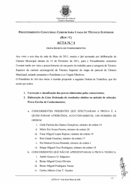 (REF.a C) - Câmara Municipal Cadaval