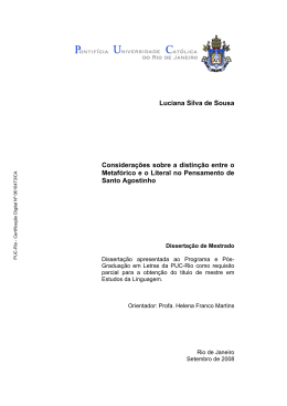 Luciana Silva de Sousa Considerações sobre a distinção