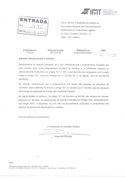 Exmo. Senhor Presidente da Dire&ccedil;&atilde;o da Associa&ccedil;&atilde;o